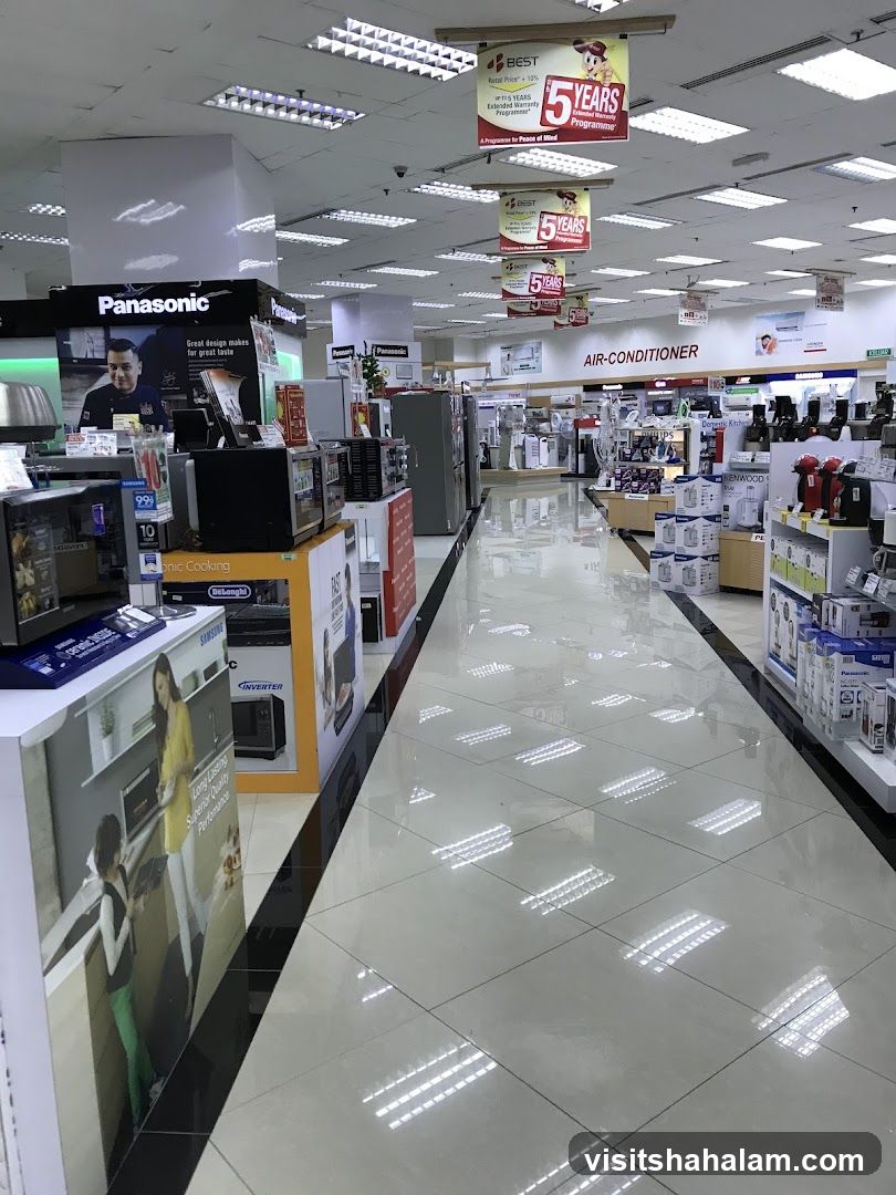 Electronics Store Interior