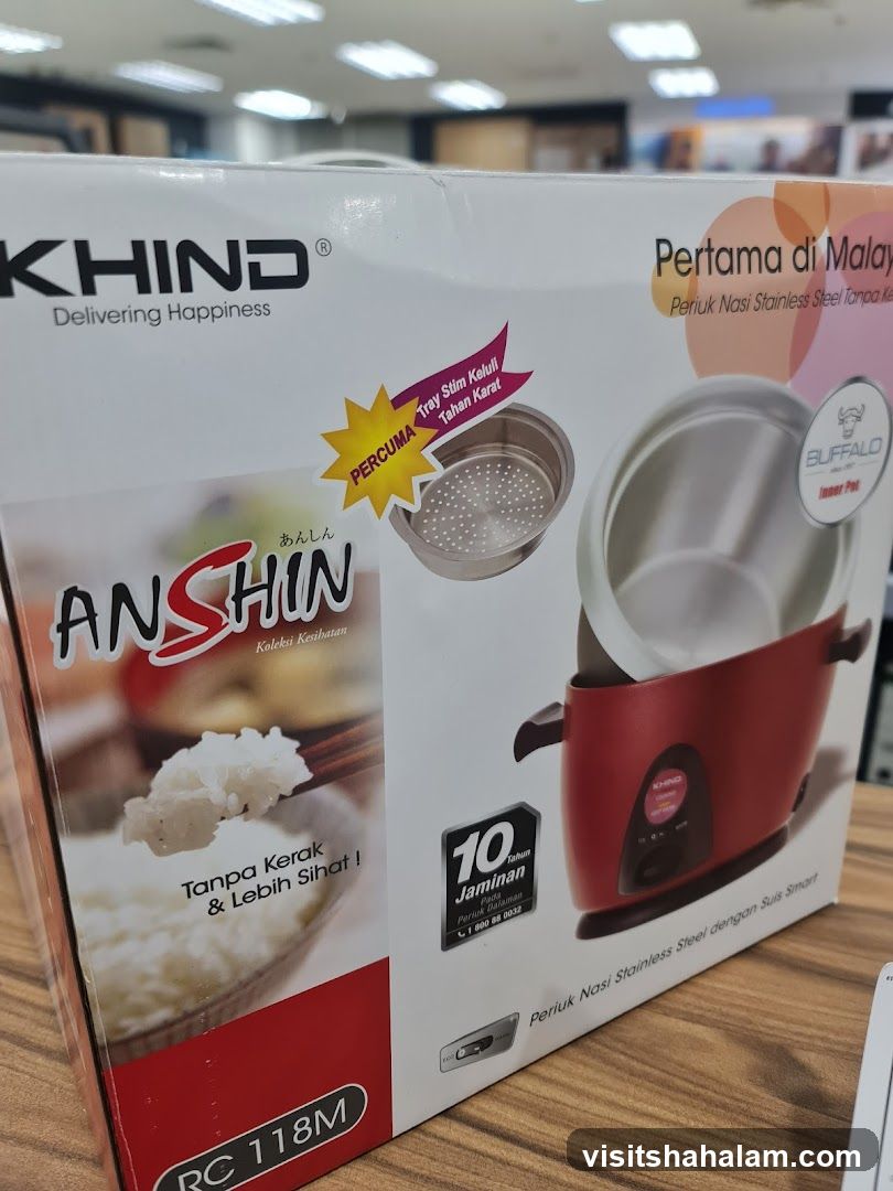 Khind Rice Cooker Box