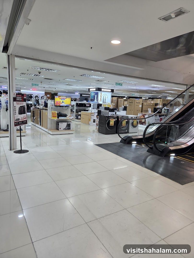 Electronics Store Interior