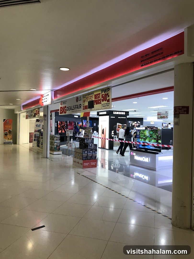 Electronics Store Sale