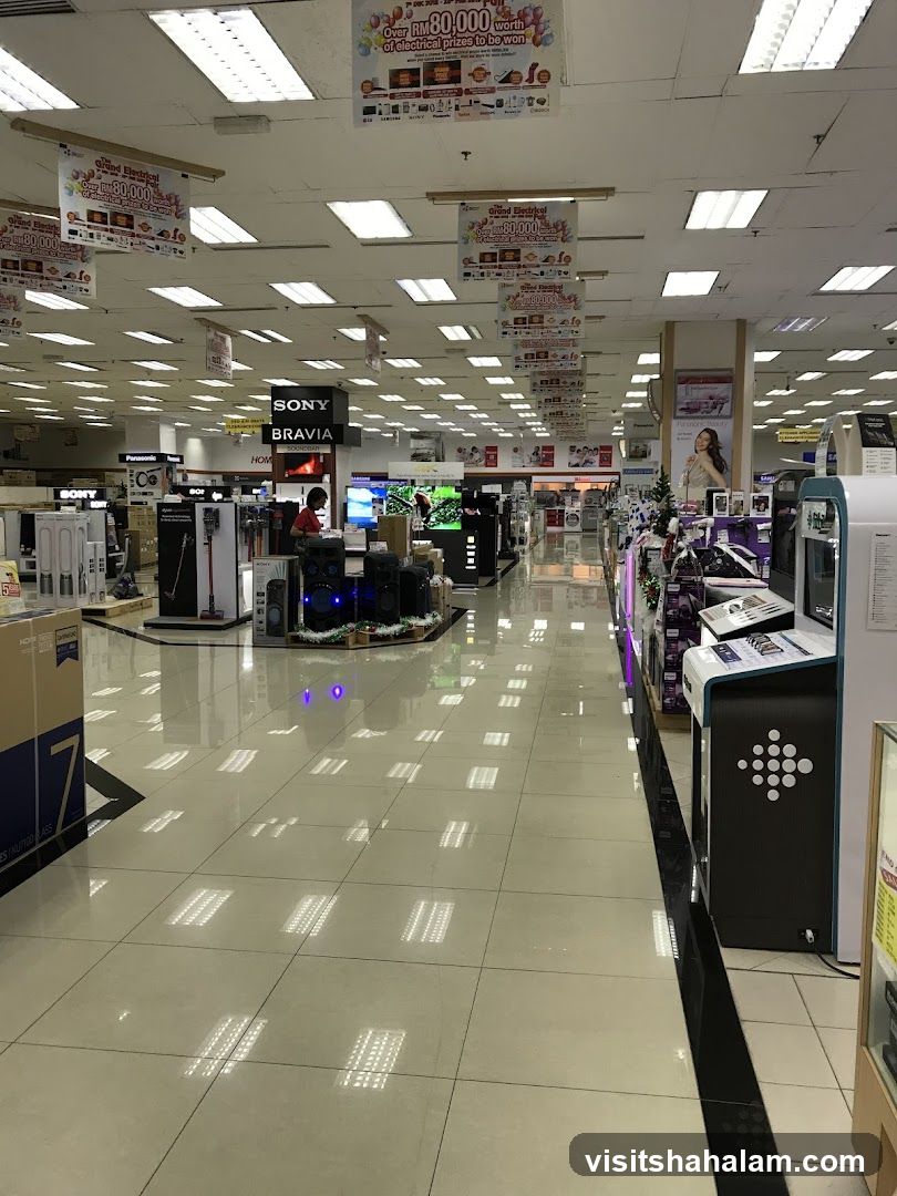Electronics Store Interior