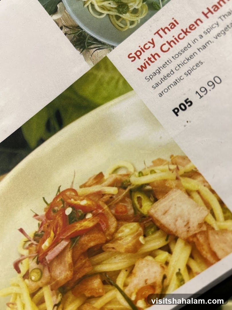 Spicy Thai with Chicken Ham