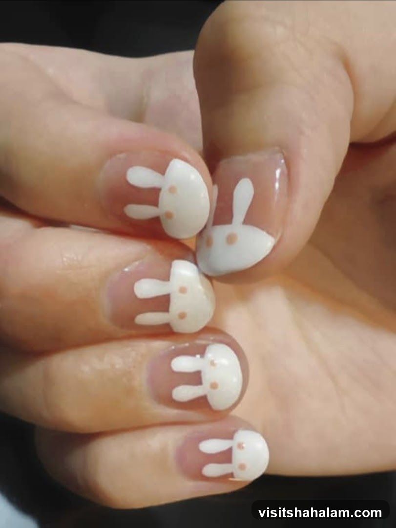 Bunny Nail Art