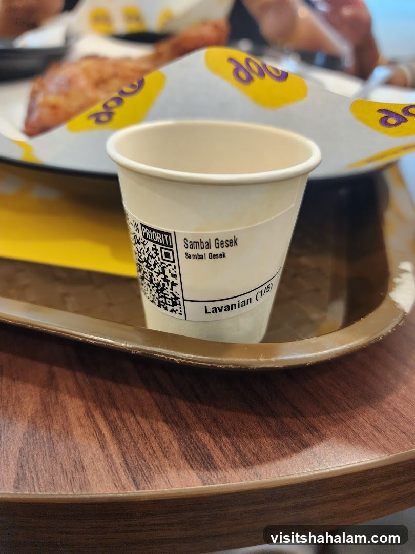 Sambal Gesek Cup