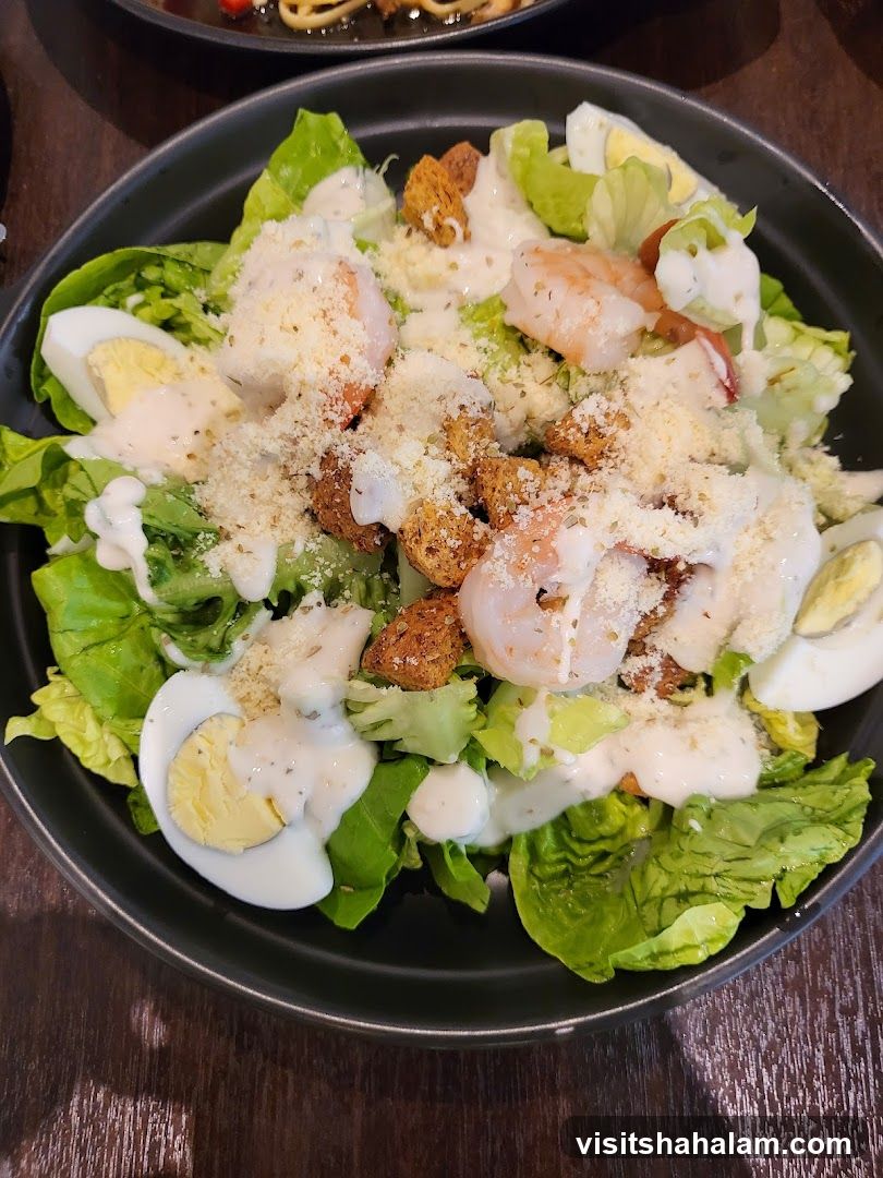 Shrimp Caesar Salad