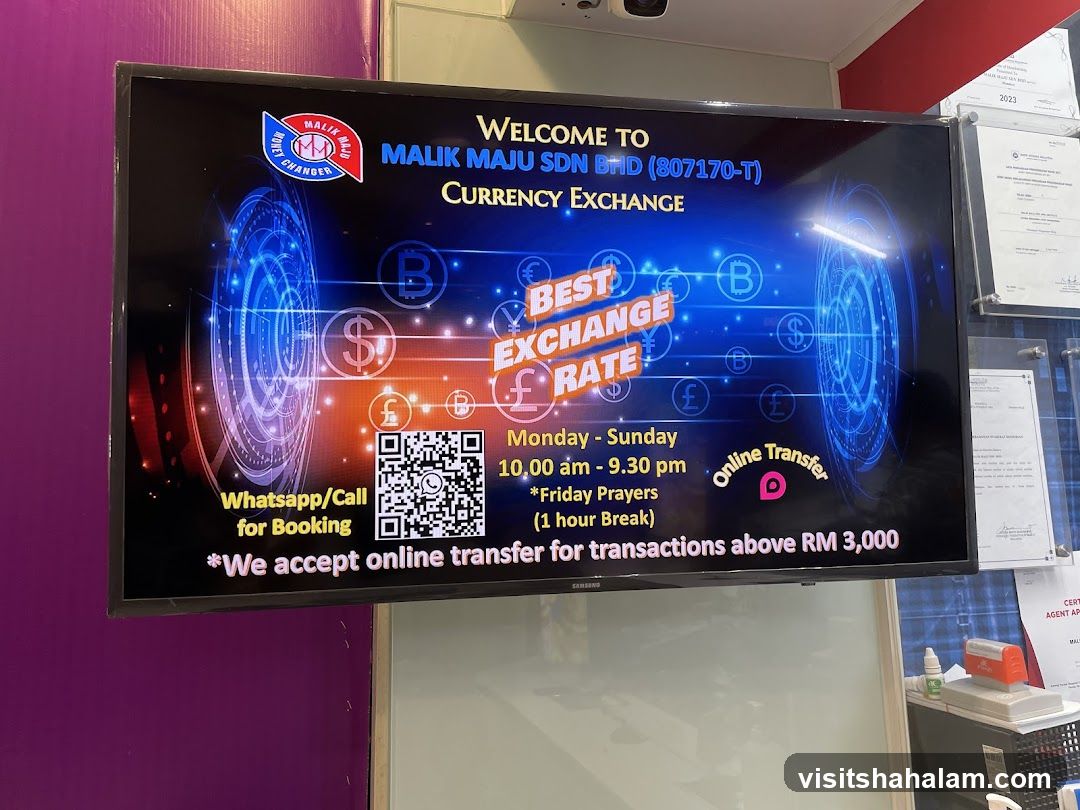 Currency Exchange Advertisement