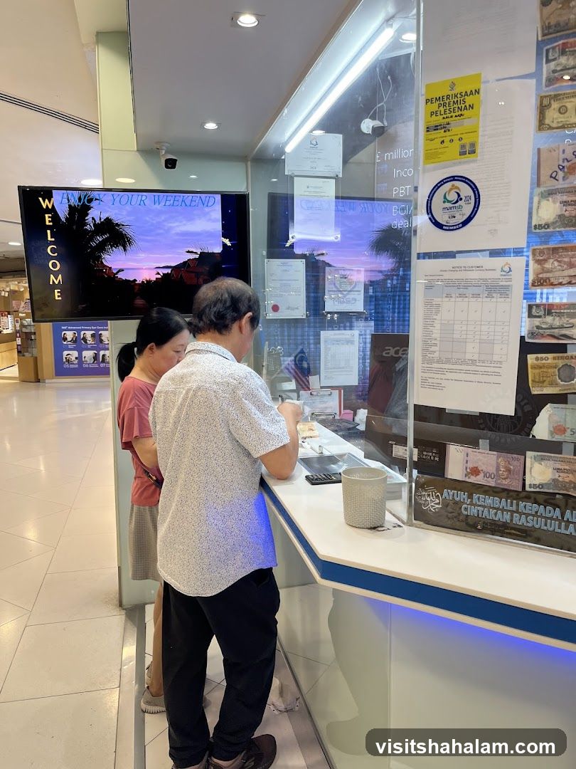 Money Changer Counter