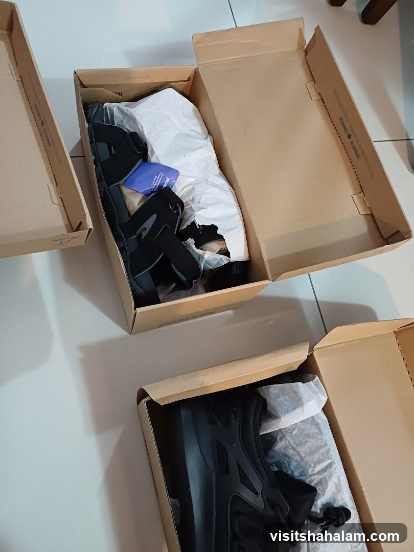 Shoes in Boxes