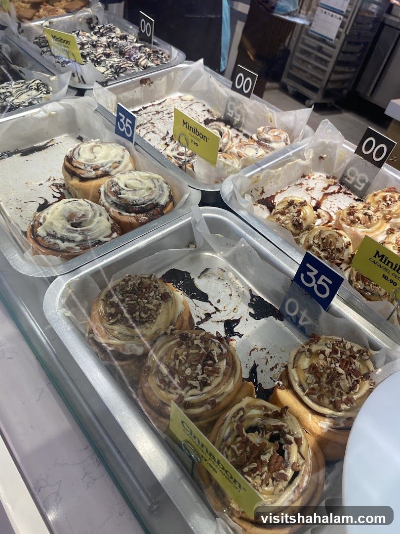 Assortment of Cinnamon Rolls