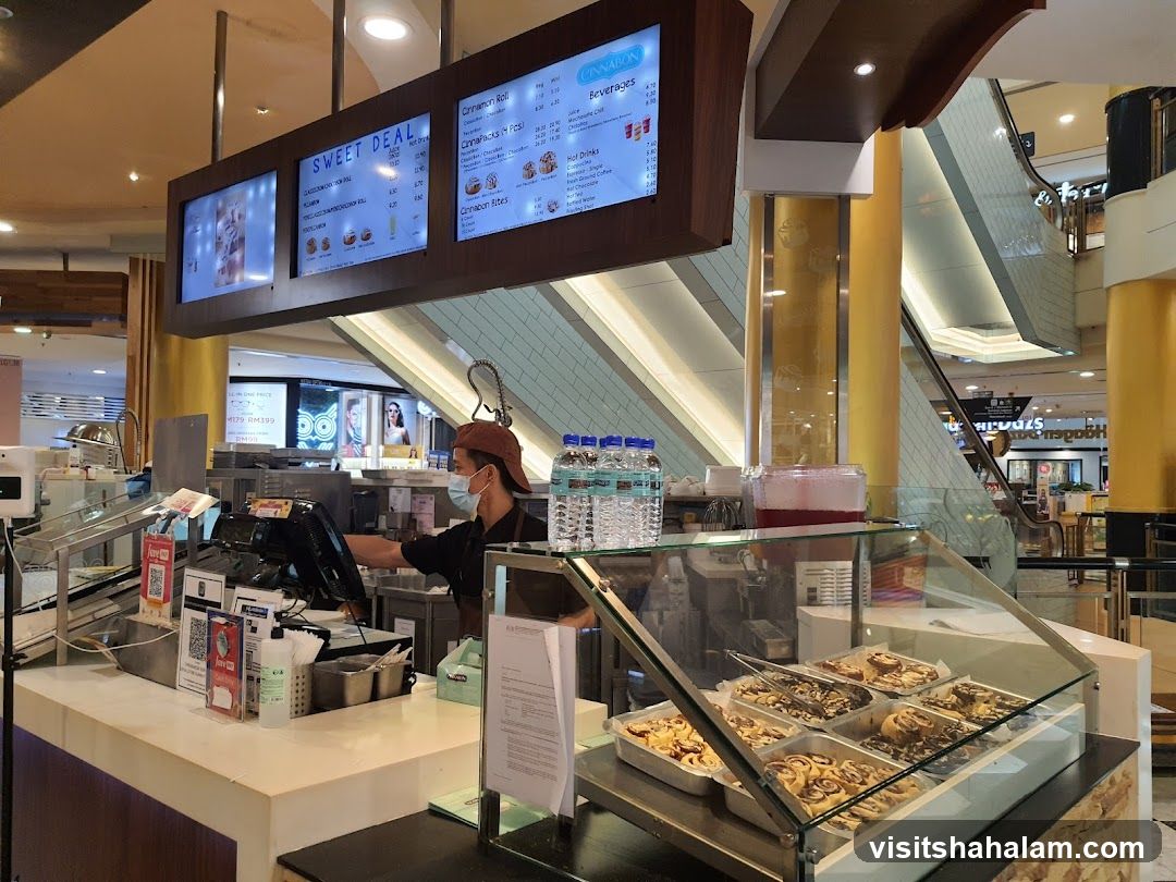 Cinnamon Roll Display