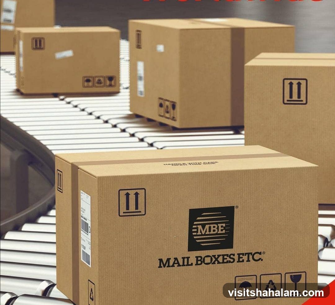 Cardboard Boxes on a Conveyor Belt