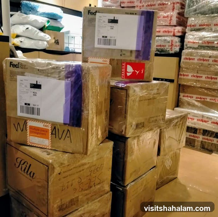 Stack of Packages