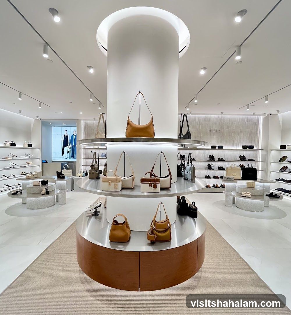 Modern Handbag Display