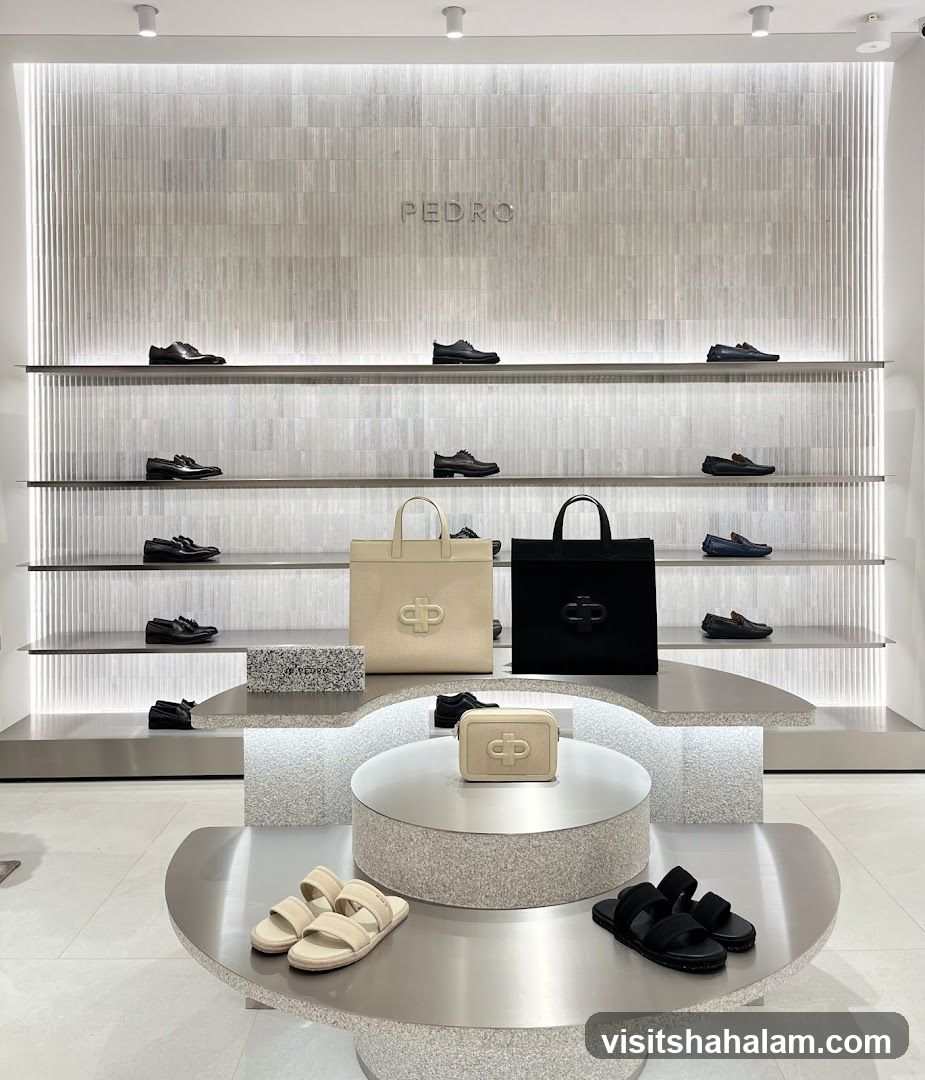 PEDRO Shoe and Bag Store Interior