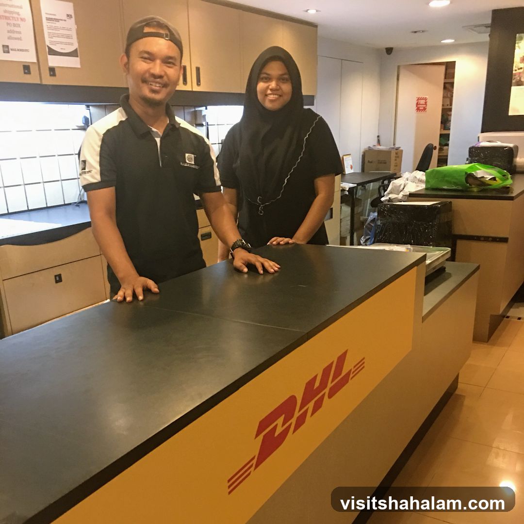 DHL Service Counter
