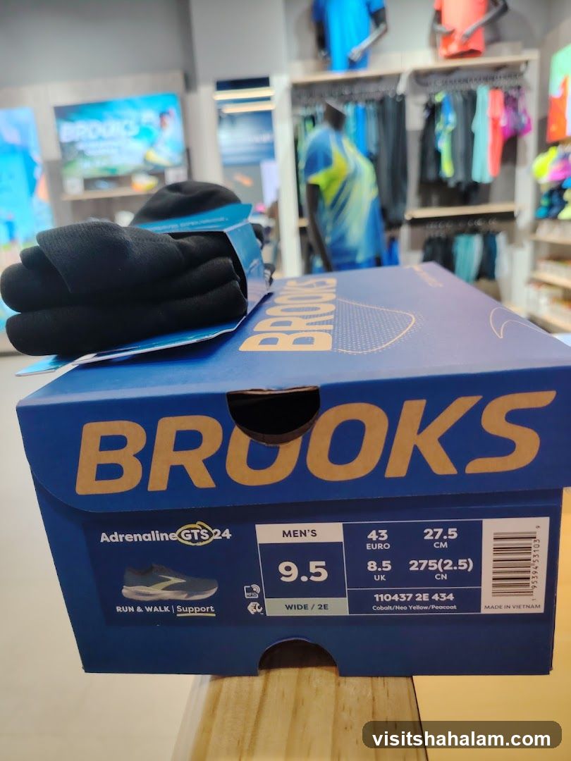 Brooks Running Shoes Box
