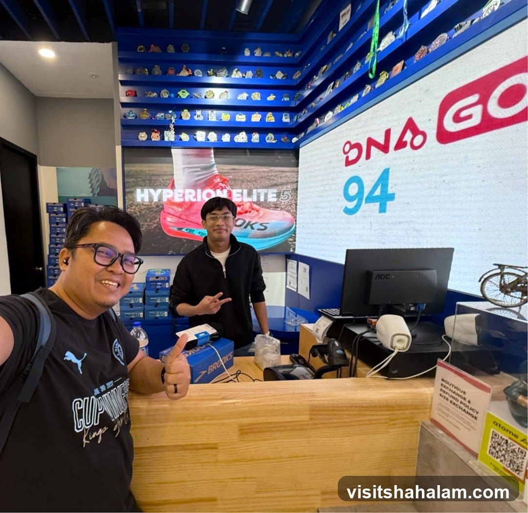 Store Interior with Customers