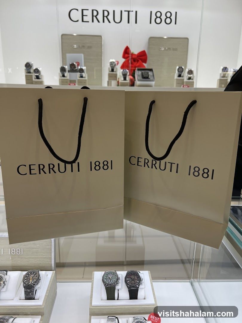 Cerruti 1881 Shopping Bags and Watches