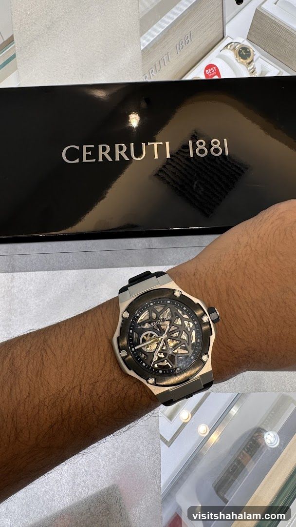 Cerruti 1881 Watch Display