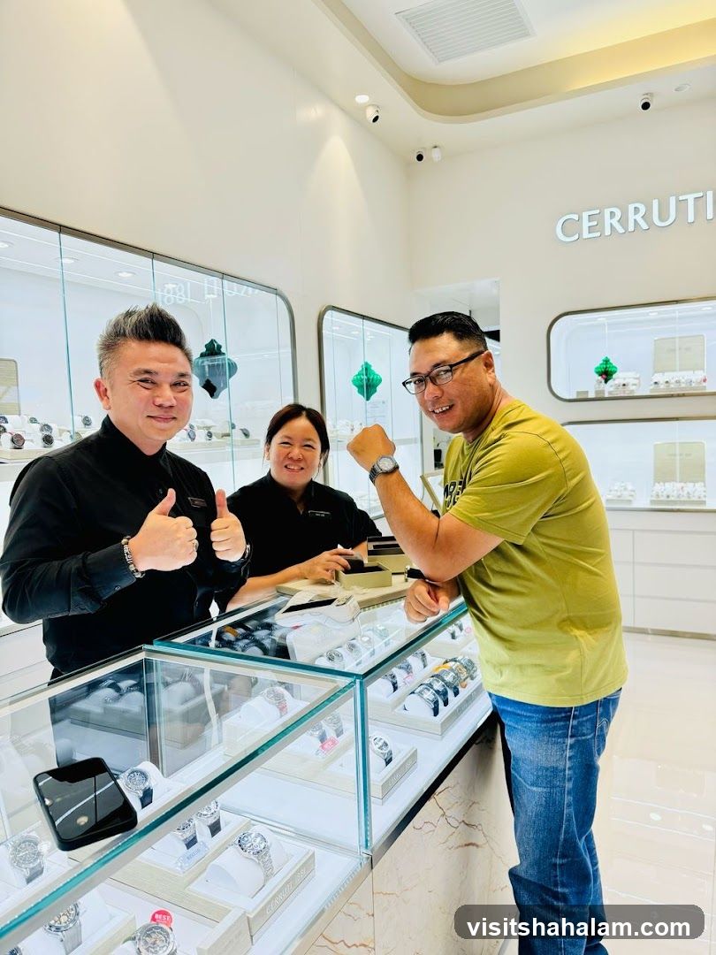 Watch Store Interior
