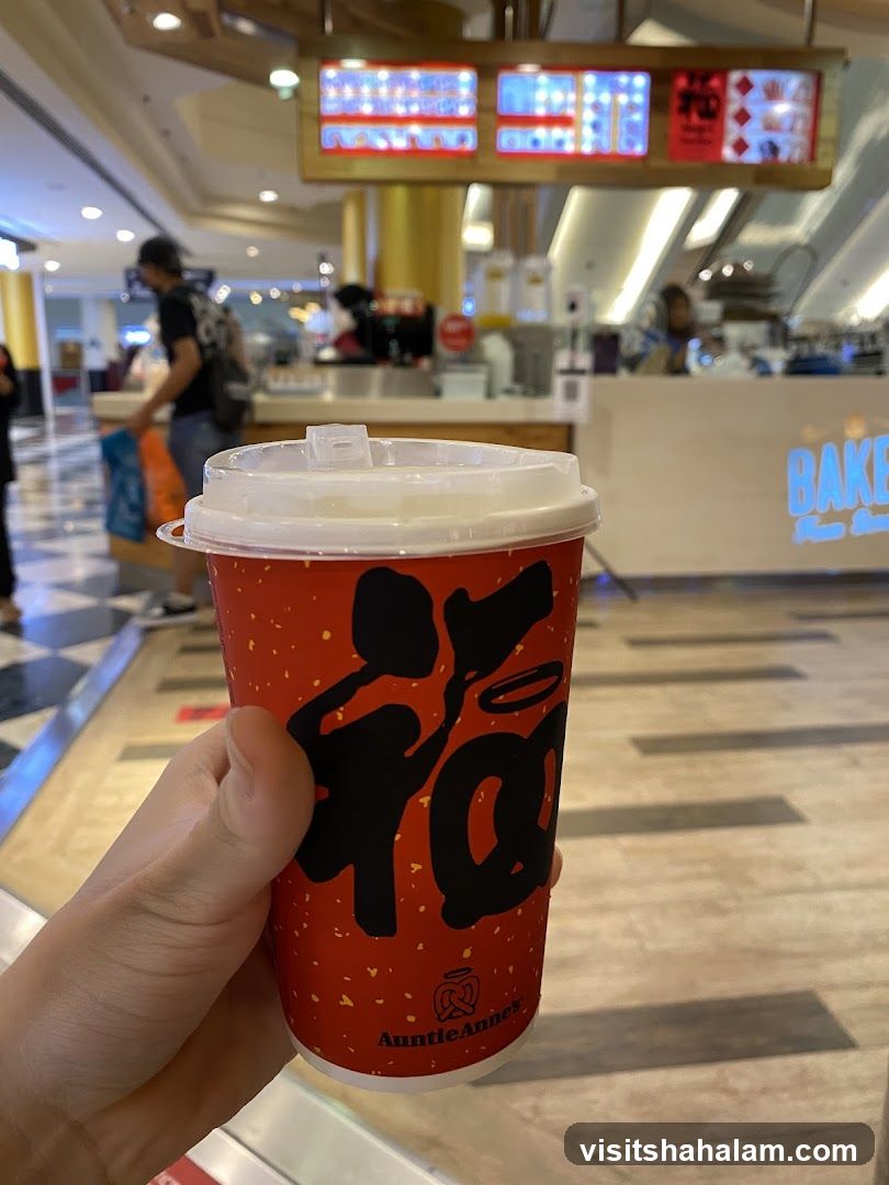Auntie Anne's Drink Cup