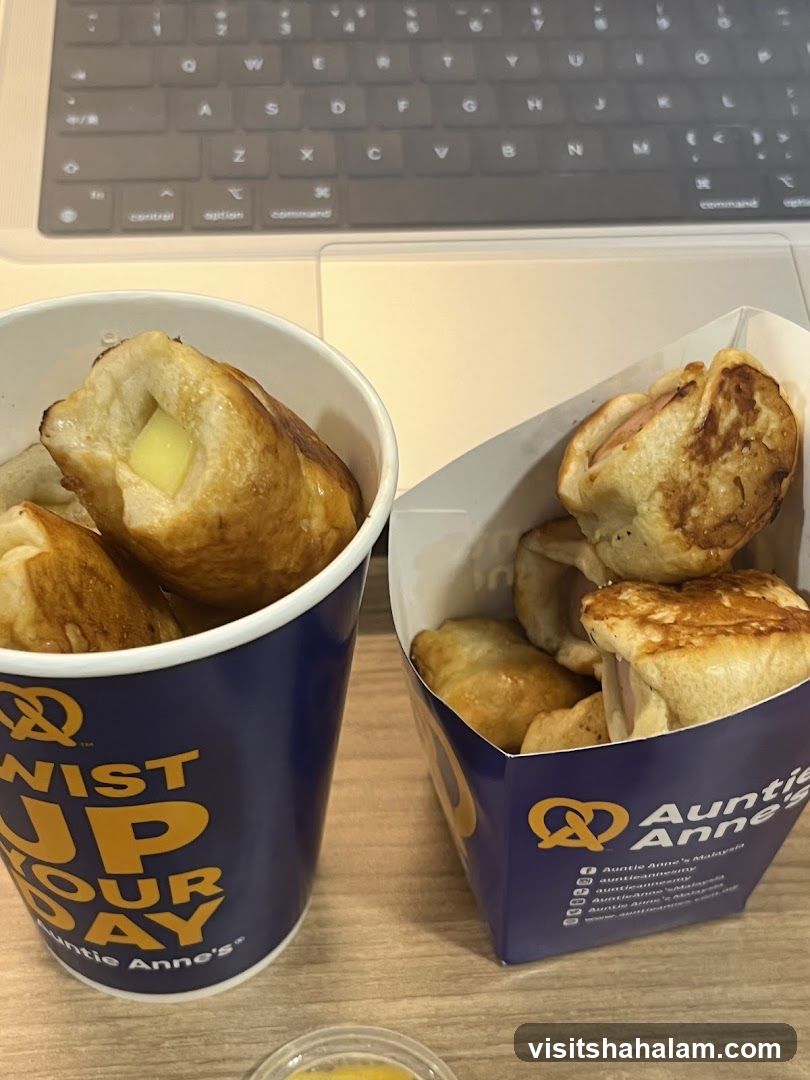 Auntie Anne's Pretzel Bites