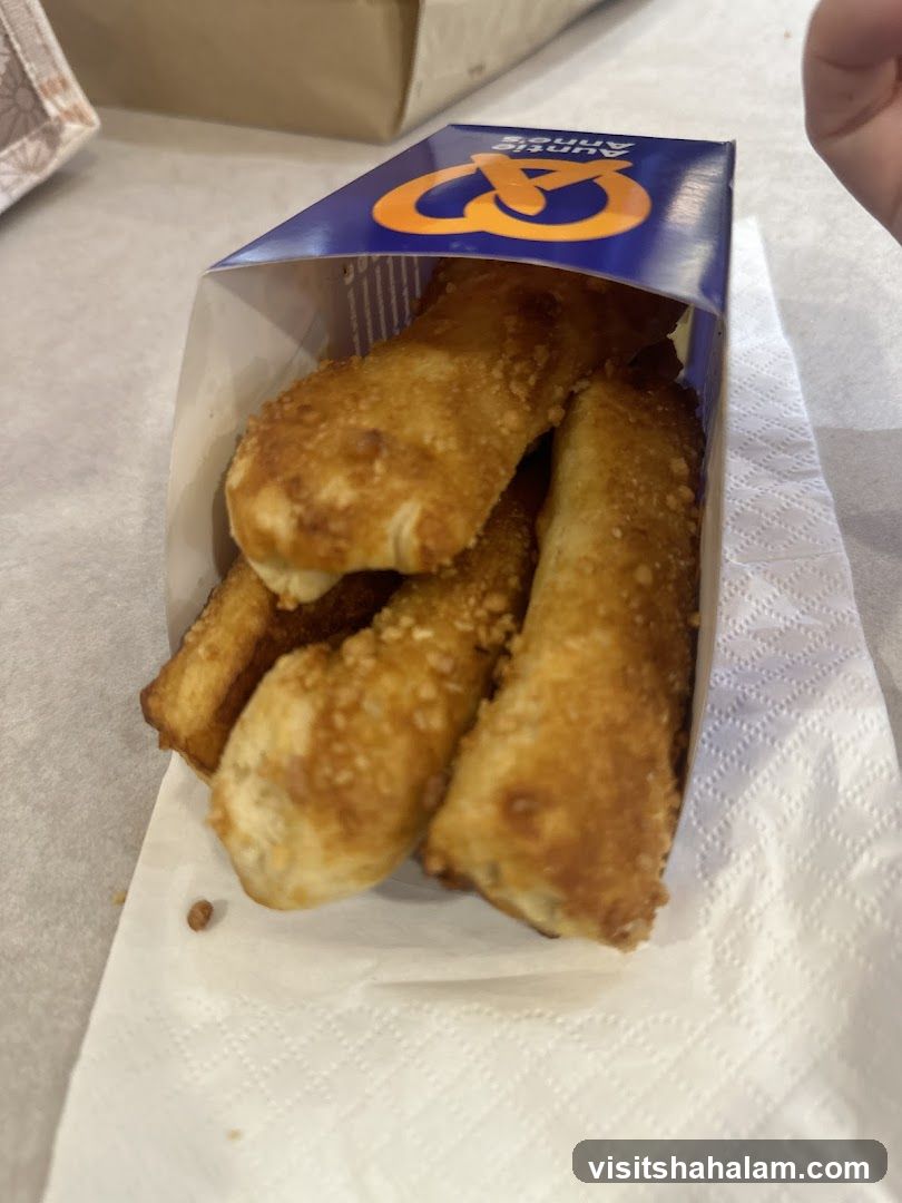 Fried Pretzel Bites