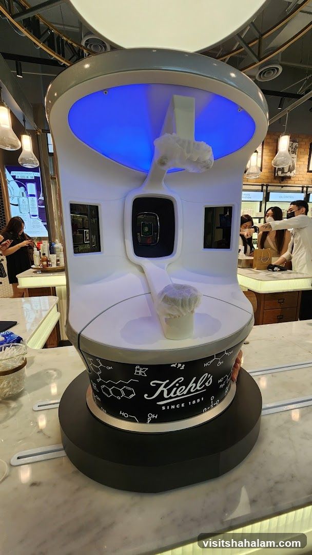 Kiehl's Skin Analysis Machine