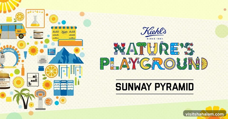 Kiehl's Nature's Playground Sunway Pyramid