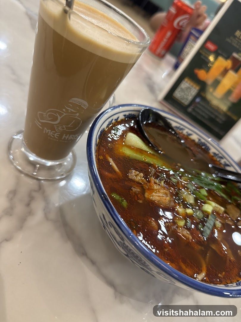 Noodle Soup and Coffee