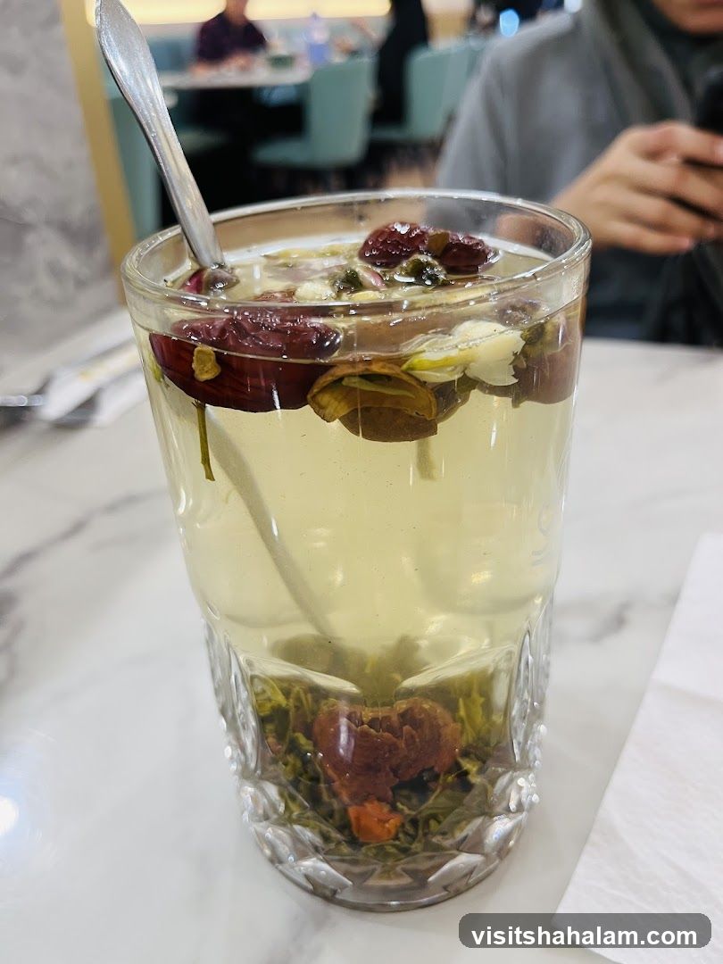 Herbal Tea with Dried Fruits