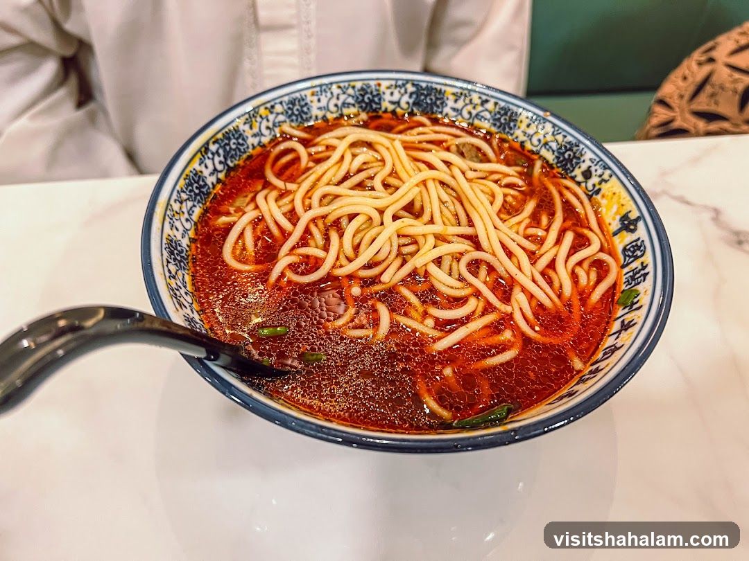 Spicy Noodle Soup