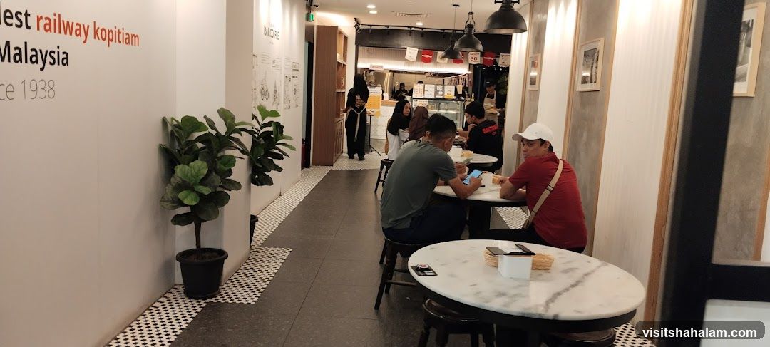 Interior of a coffee shop