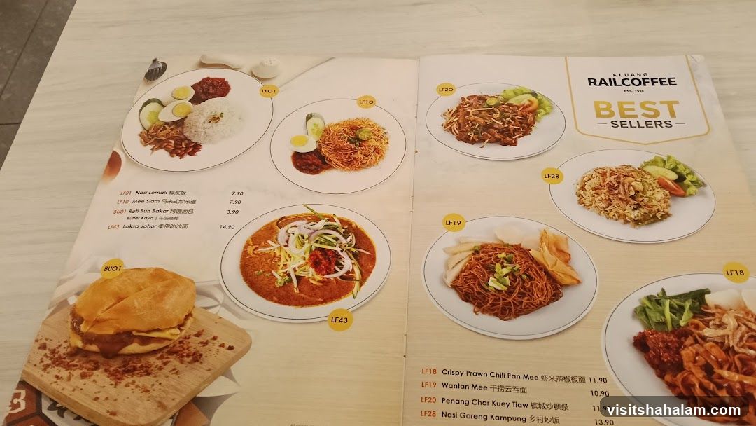 KLUANG RAILCOFFEE BEST SELLERS