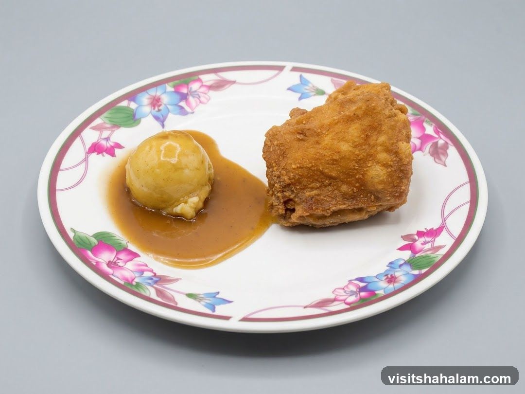 Fried Chicken and Mashed Potatoes