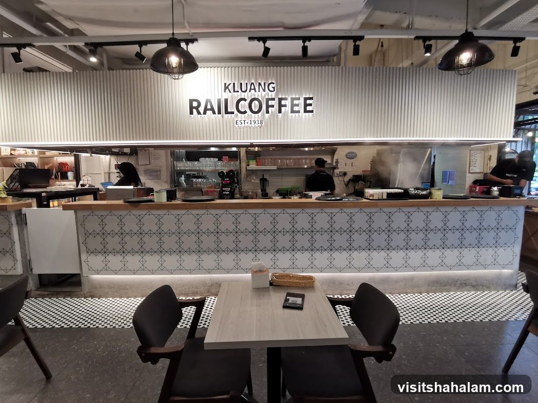 Kluang Railcoffee Interior