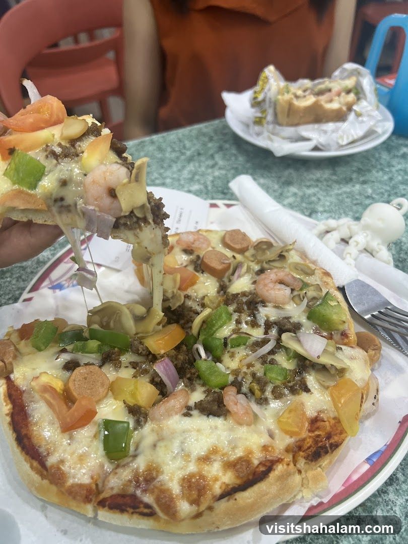 Pizza and Sandwich
