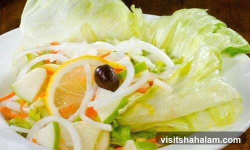 Salad with Lemon and Olive