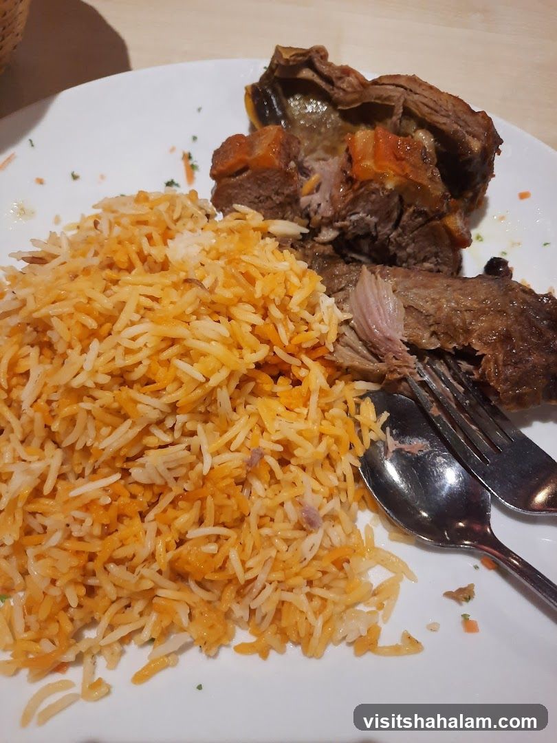 Lamb and Rice Platter