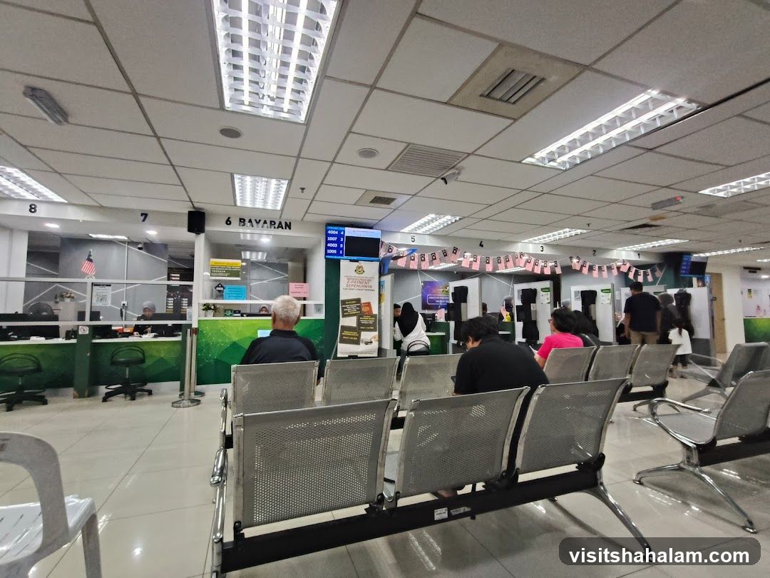 Government Service Center Waiting Area