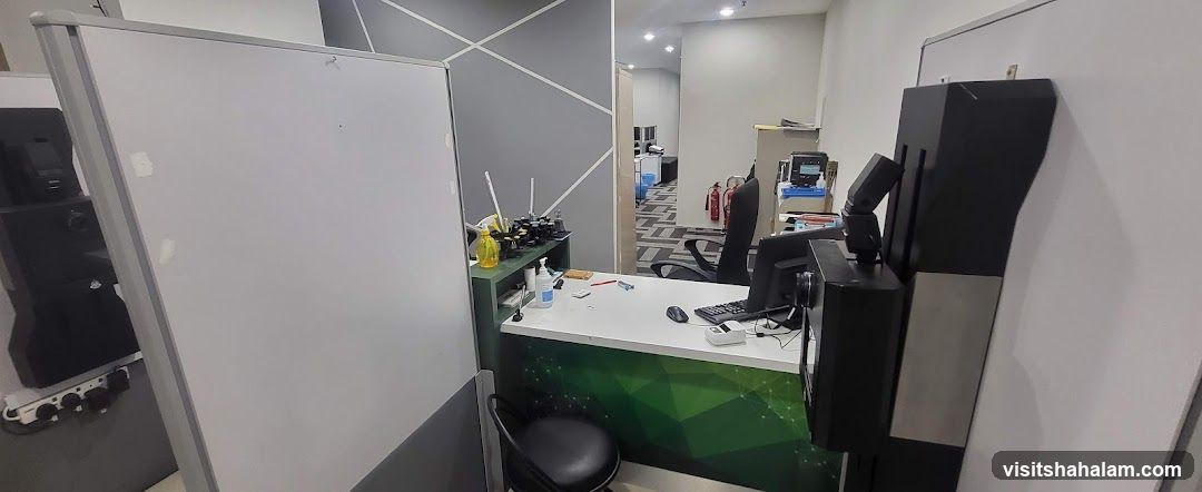 Office reception area