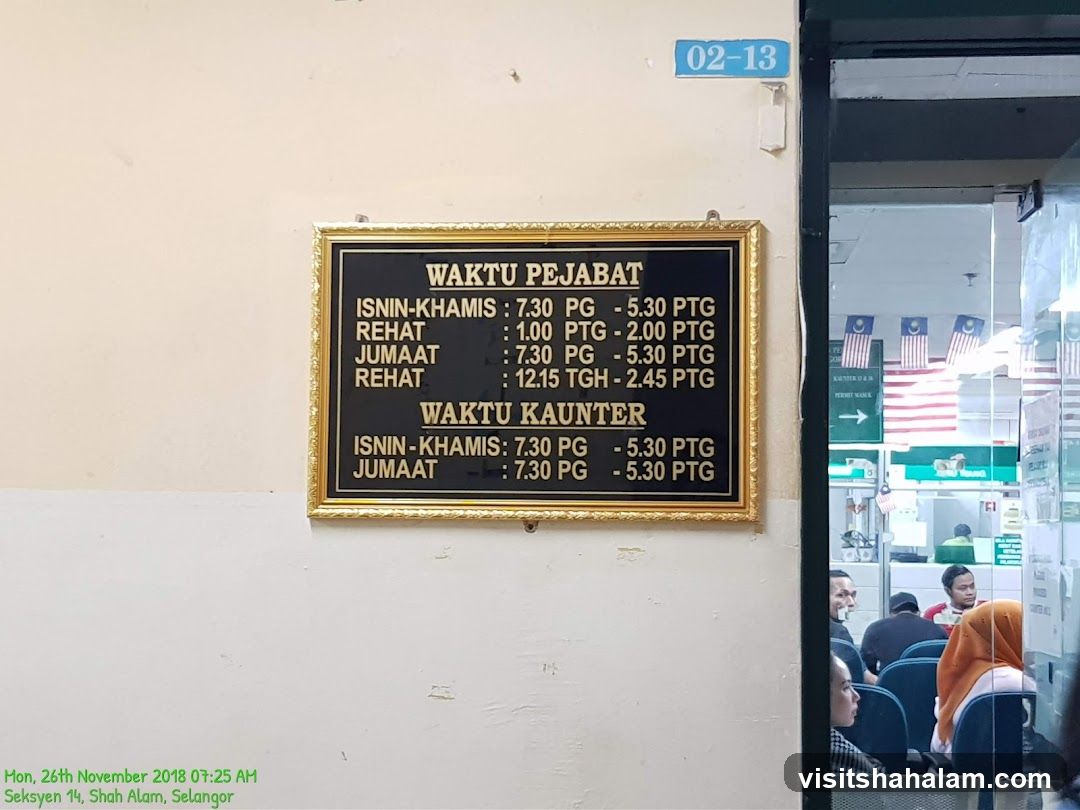 Office and Counter Hours Sign