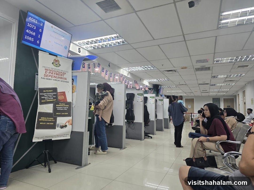 Immigration Office Waiting Area