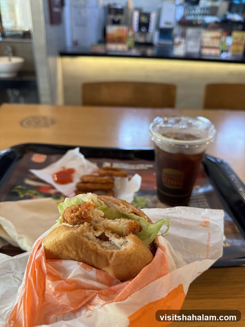 Burger and Drink