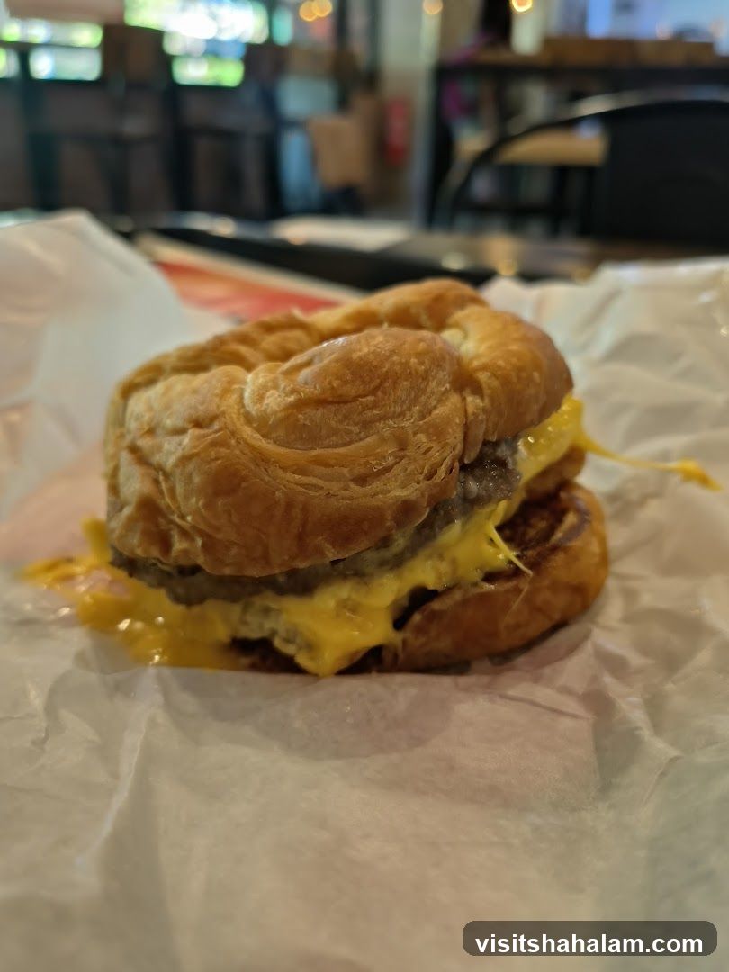 Croissant Breakfast Sandwich