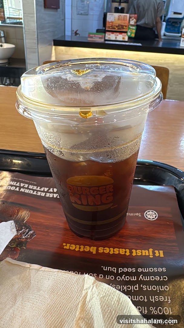 Burger King Iced Drink