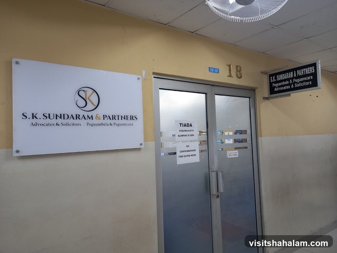 S.K. Sundaram & Partners Office Entrance