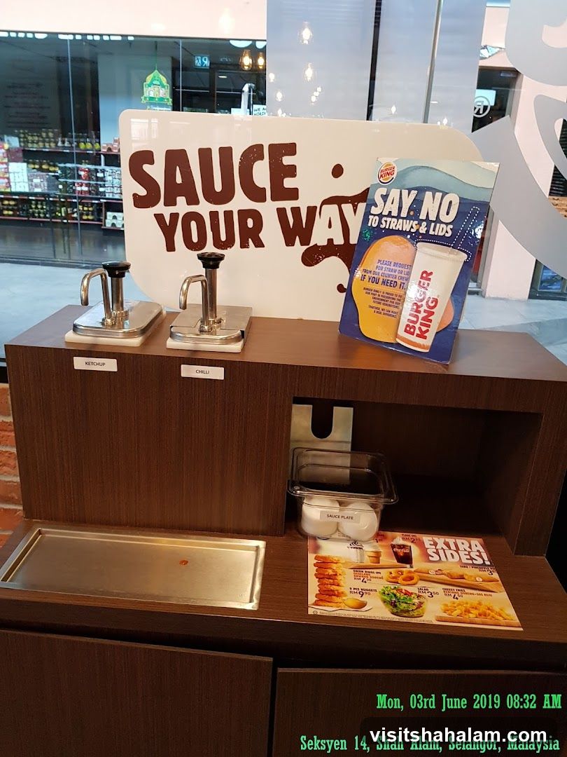 Burger King Sauce Station
