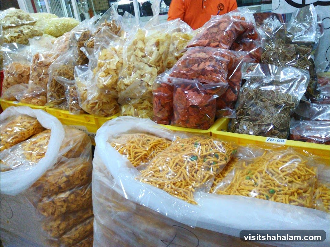 Assortment of Packaged Snacks