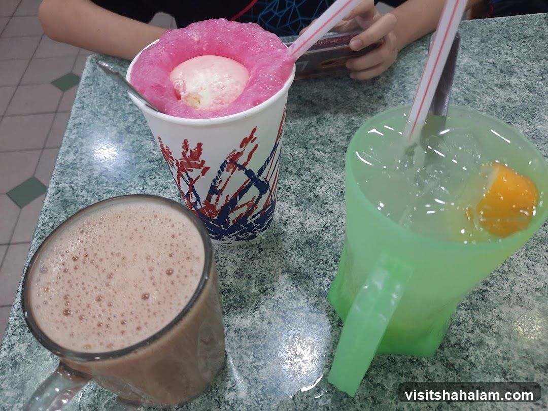 Three Drinks on a Table
